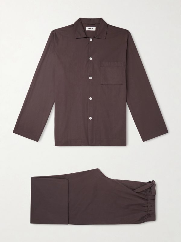 Organic Cotton-Poplin Pyjamas Organic Cotton-Poplin Pyjamas
