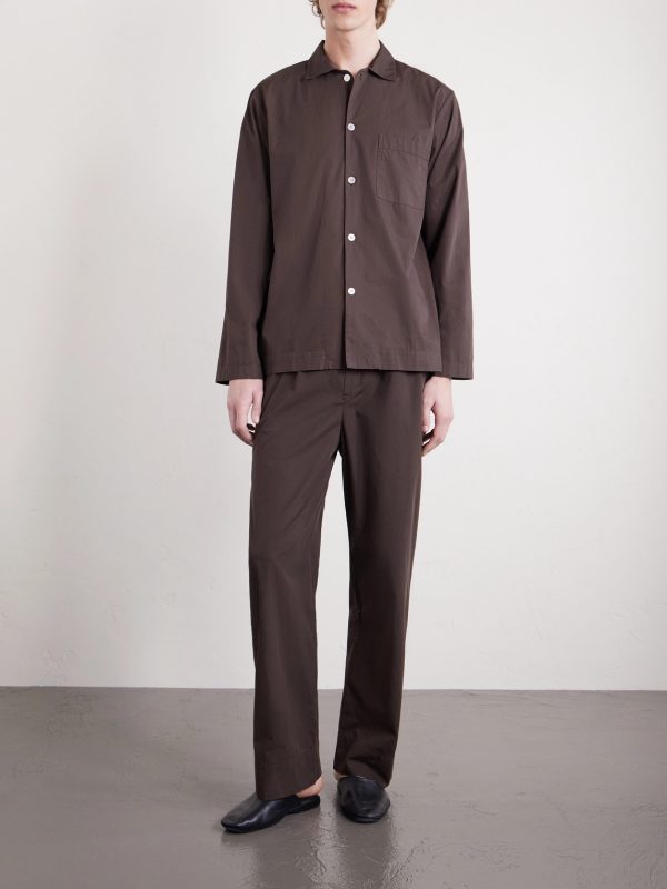 Organic Cotton-Poplin Pyjamas - OU Organic Cotton-Poplin Pyjamas - OU