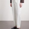 Straight-Leg Striped Organic Cotton-Poplin Pyjama Trousers - FR Straight-Leg Striped Organic Cotton-Poplin Pyjama Trousers - FR