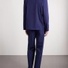 Straight-Leg Organic Cotton-Poplin Pyjama Trousers - BK Straight-Leg Organic Cotton-Poplin Pyjama Trousers - BK