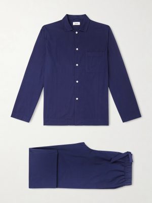 Organic Cotton-Poplin Pyjamas Organic Cotton-Poplin Pyjamas
