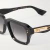 Detron Square-Frame Titanium and Acetate Sunglasses - CU