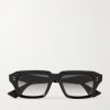 Detron Square-Frame Titanium and Acetate Sunglasses
