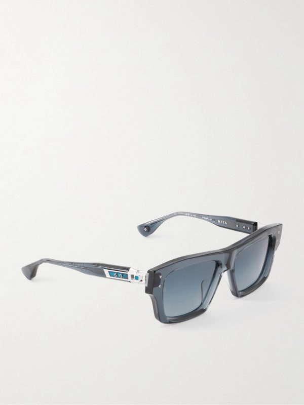 Grandmaster-Eight Square-Frame Acetate and Titanium Sunglasses - FR Grandmaster-Eight Square-Frame Acetate and Titanium Sunglasses - FR