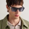 Grandmaster-Eight Square-Frame Acetate and Titanium Sunglasses - OU Grandmaster-Eight Square-Frame Acetate and Titanium Sunglasses - OU