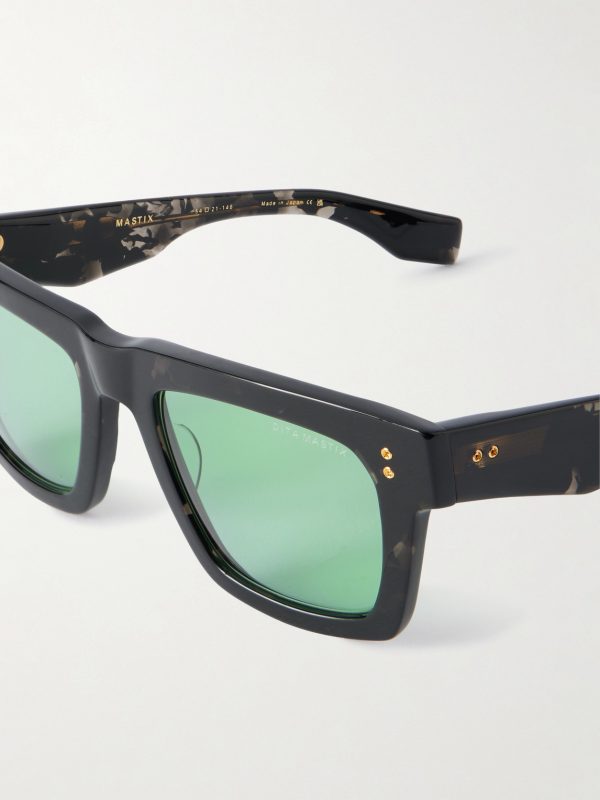 Mastix Square-Frame Tortoiseshell Acetate Sunglasses - CU