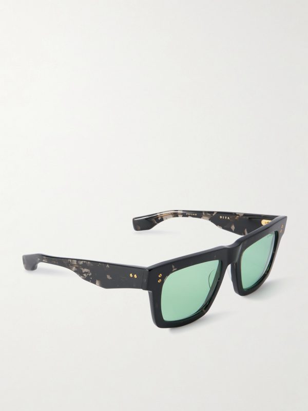 Mastix Square-Frame Tortoiseshell Acetate Sunglasses - FR