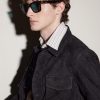 Sequoia Square-Frame Acetate Sunglasses - BK