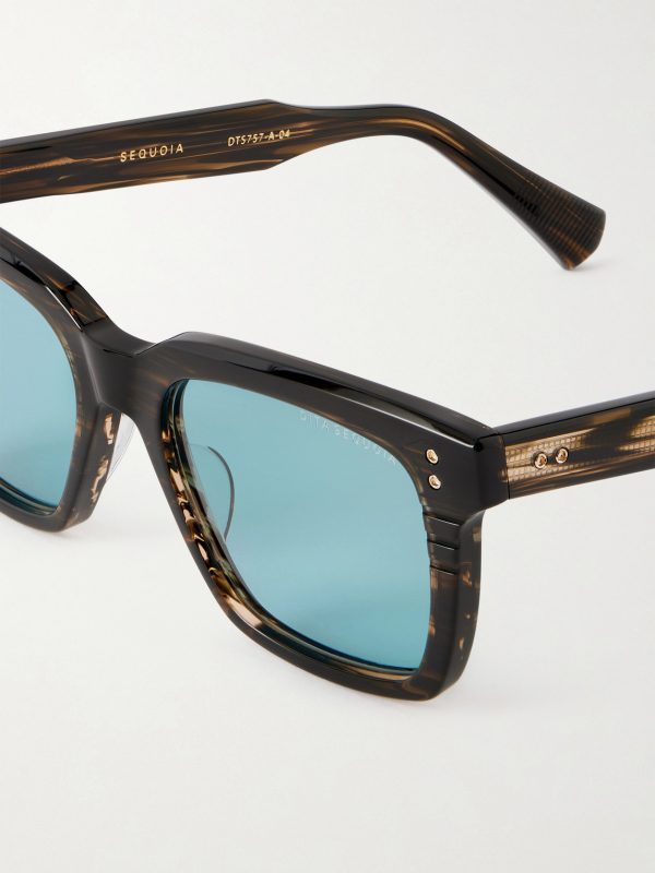 Sequoia Square-Frame Acetate Sunglasses - CU