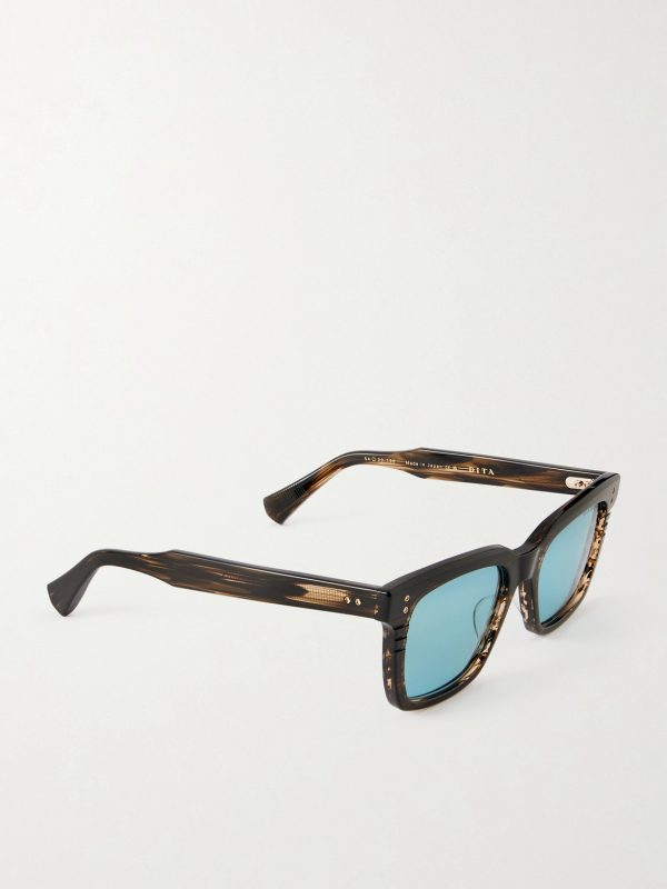 Sequoia Square-Frame Acetate Sunglasses - FR