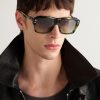 Grand-APX D-Frame Acetate Sunglasses - OU Grand-APX D-Frame Acetate Sunglasses - OU
