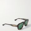 Magnaleapr D-Frame Tortoiseshell Acetate Sunglasses - FR Magnaleapr D-Frame Tortoiseshell Acetate Sunglasses - FR