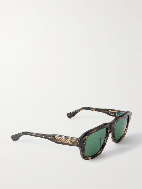 Magnaleapr D-Frame Tortoiseshell Acetate Sunglasses - FR Magnaleapr D-Frame Tortoiseshell Acetate Sunglasses - FR