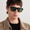 Magnaleapr D-Frame Tortoiseshell Acetate Sunglasses - OU Magnaleapr D-Frame Tortoiseshell Acetate Sunglasses - OU