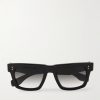 Mastrix Square-Frame Acetate Sunglasses