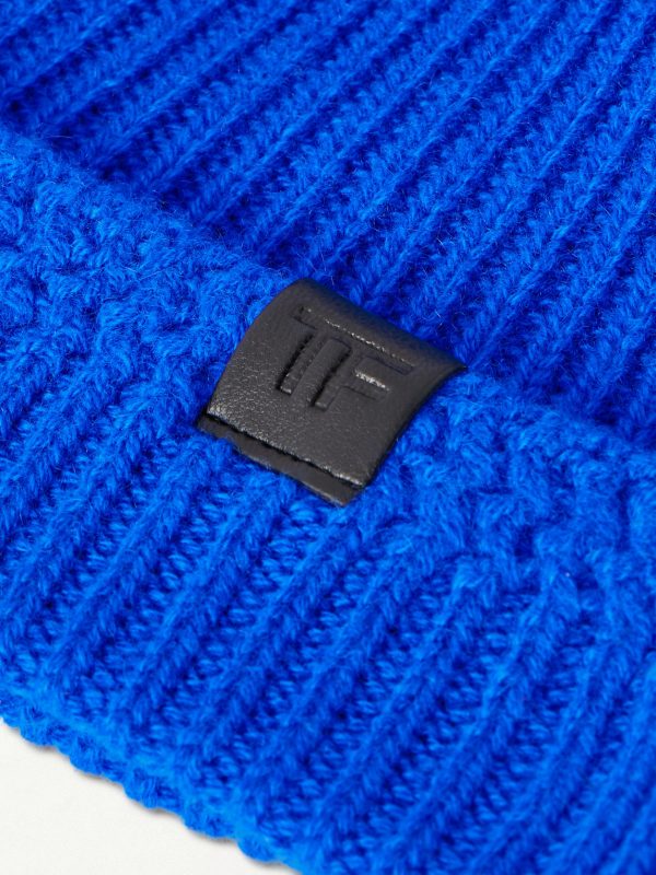 Ribbed Cashmere Beanie - CU Ribbed Cashmere Beanie - CU