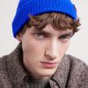 Ribbed Cashmere Beanie - OU Ribbed Cashmere Beanie - OU