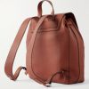 Leather Backpack - BK Leather Backpack - BK