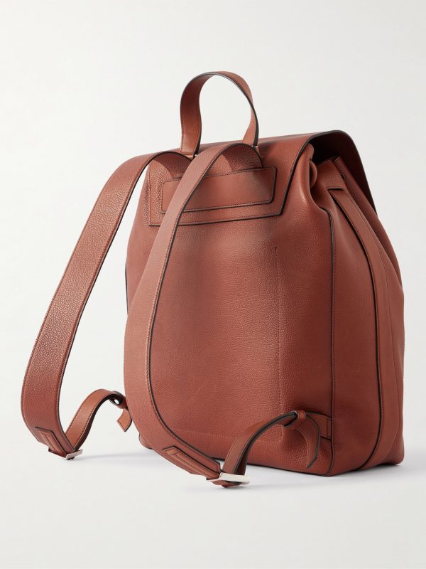 Leather Backpack - BK Leather Backpack - BK