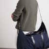 Leather-Trimmed Recycled-Nylon Weekend Bag - E2 Leather-Trimmed Recycled-Nylon Weekend Bag - E2