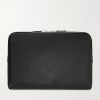 Full-Grain Leather Pouch - BK