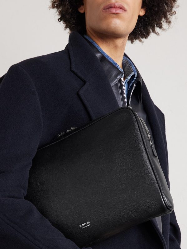 Full-Grain Leather Pouch - E2