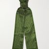Polka-Dot Silk-Satin Scarf Polka-Dot Silk-Satin Scarf