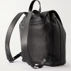 Leather Backpack - BK Leather Backpack - BK