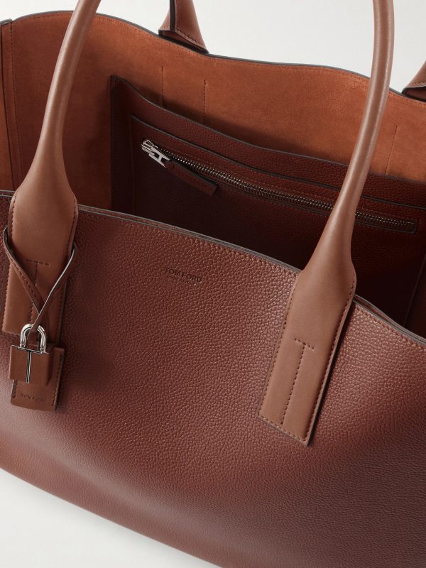 East West Full-Grain Leather Tote Bag - E1 East West Full-Grain Leather Tote Bag - E1