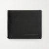 T Line Textured-Leather Bifold Wallet - BK T Line Textured-Leather Bifold Wallet - BK
