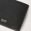 T Line Textured-Leather Bifold Wallet - CU T Line Textured-Leather Bifold Wallet - CU