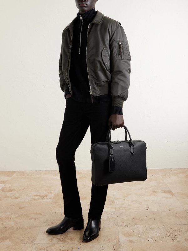 Elliot Full-Grain Leather Briefcase - OU