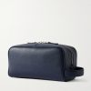 Leather Wash Bag - BK