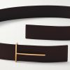 4cm Full-Grain Leather Belt - E1