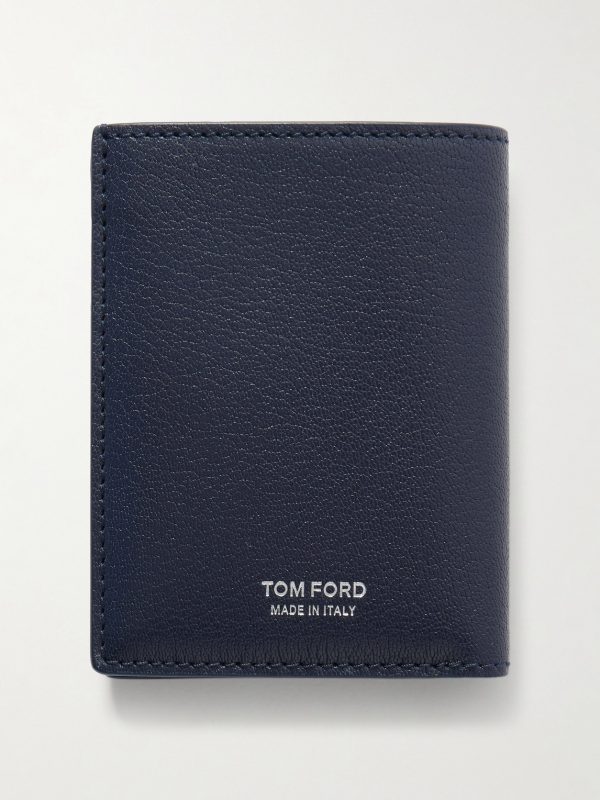 Pebble-Grain Leather Billfold Wallet Pebble-Grain Leather Billfold Wallet