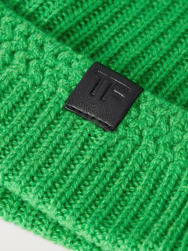 Ribbed Cashmere Beanie - CU Ribbed Cashmere Beanie - CU