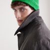 Ribbed Cashmere Beanie - OU Ribbed Cashmere Beanie - OU