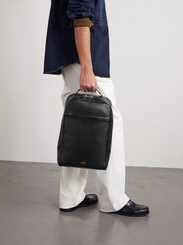 Full-Grain Leather Backpack - E1 Full-Grain Leather Backpack - E1