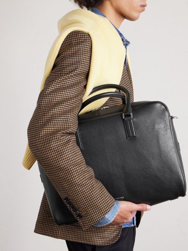 Full-Grain Leather Briefcase - E2