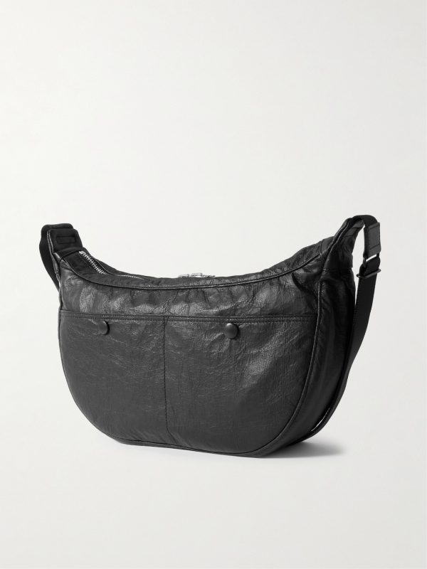 Freestyle Dyneema Textured-Leather Messenger Bag - BK Freestyle Dyneema Textured-Leather Messenger Bag - BK