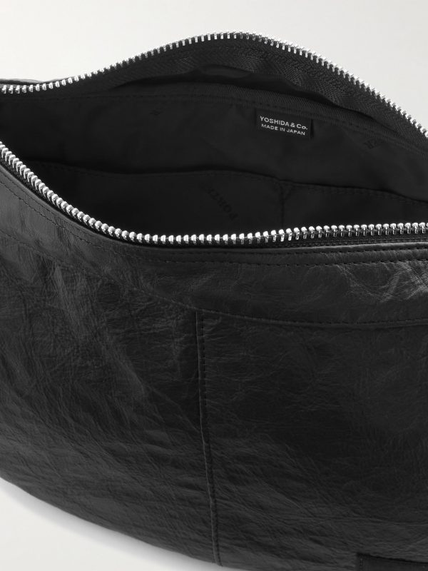 Freestyle Dyneema Textured-Leather Messenger Bag - E1 Freestyle Dyneema Textured-Leather Messenger Bag - E1