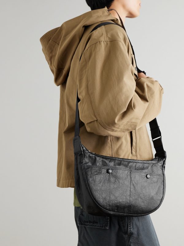 Freestyle Dyneema Textured-Leather Messenger Bag - OU Freestyle Dyneema Textured-Leather Messenger Bag - OU