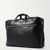 Free Style 2Way Coated-Canvas Briefcase - BK
