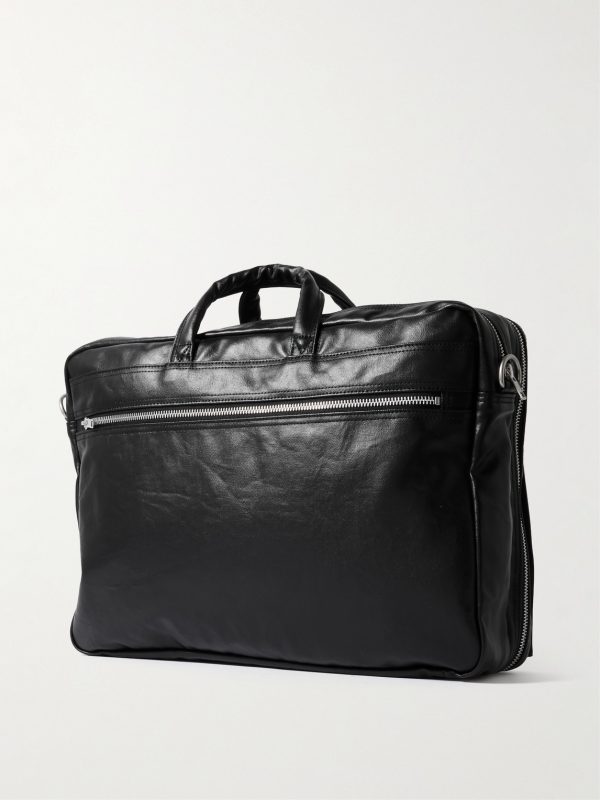 Free Style 2Way Coated-Canvas Briefcase - BK