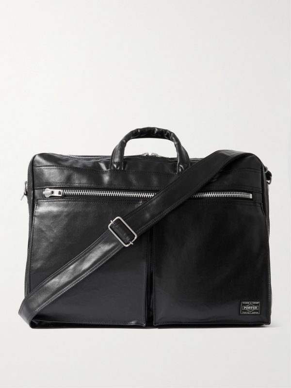 Free Style 2Way Coated-Canvas Briefcase