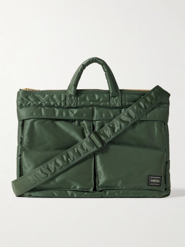 Tanker Helmet Short Nylon-Twill Tote Bag Tanker Helmet Short Nylon-Twill Tote Bag