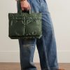 Tanker Helmet Short Nylon-Twill Tote Bag - OU Tanker Helmet Short Nylon-Twill Tote Bag - OU