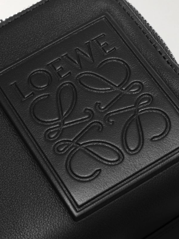 Camera Mini Logo-Appliquéd Leather Messenger Bag - CU Camera Mini Logo-Appliquéd Leather Messenger Bag - CU