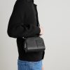 Camera Mini Logo-Appliquéd Leather Messenger Bag - OU Camera Mini Logo-Appliquéd Leather Messenger Bag - OU