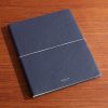 Large Logo-Print Full-Grain Cachemire Leather Notebook Large Logo-Print Full-Grain Cachemire Leather Notebook